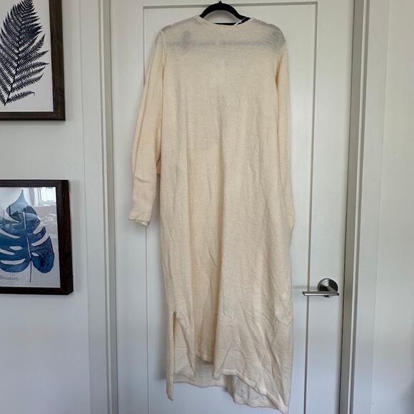 NWT Evoked Vila Womens Curve Viemma L/S Wrap Mid Calf Knit Dress Size US 22 - Picture 9 of 11